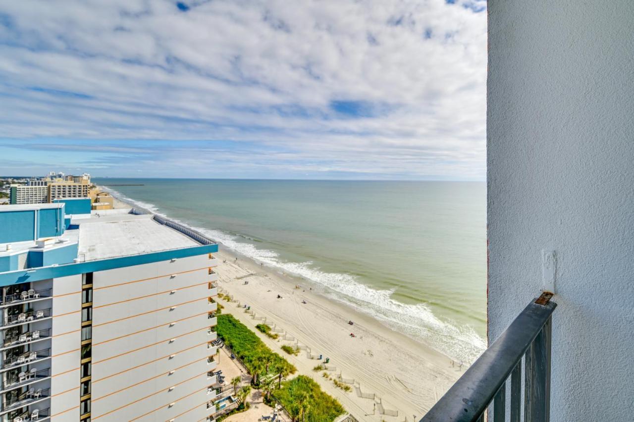 Oceanfront Myrtle Beach Condo With Balcony And Views! Екстериор снимка