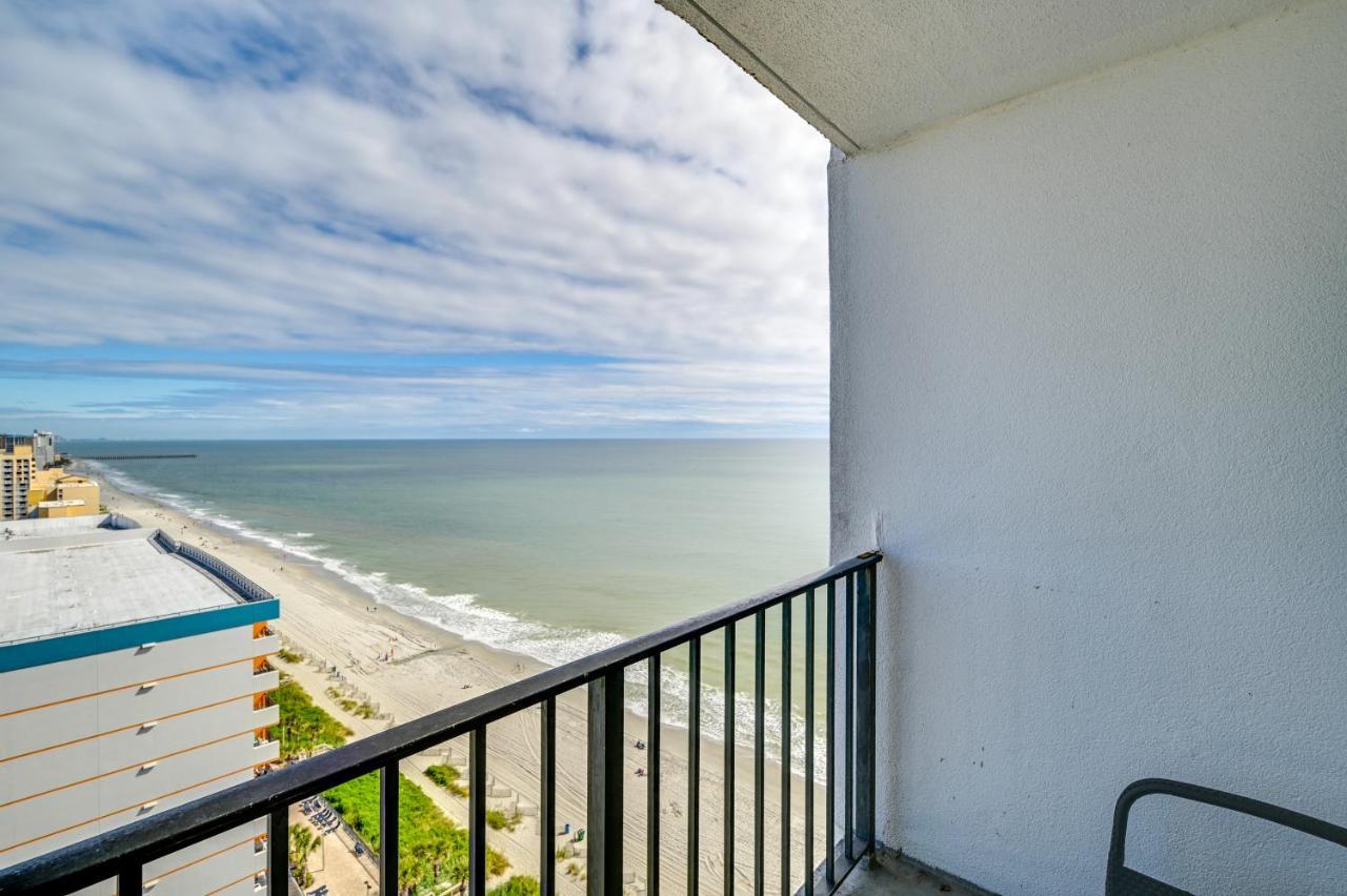Oceanfront Myrtle Beach Condo With Balcony And Views! Екстериор снимка